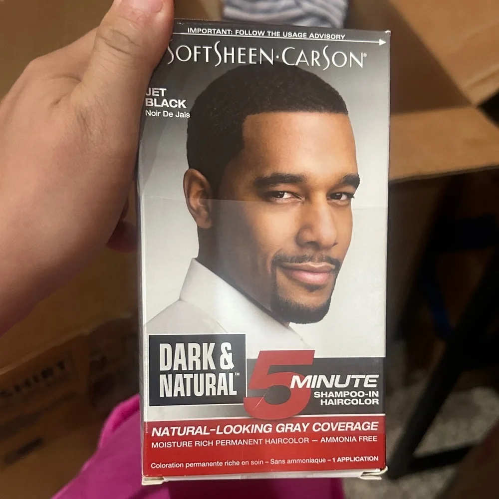 NEW SET DE 3 Dark & Natural Jet Black Hair Color